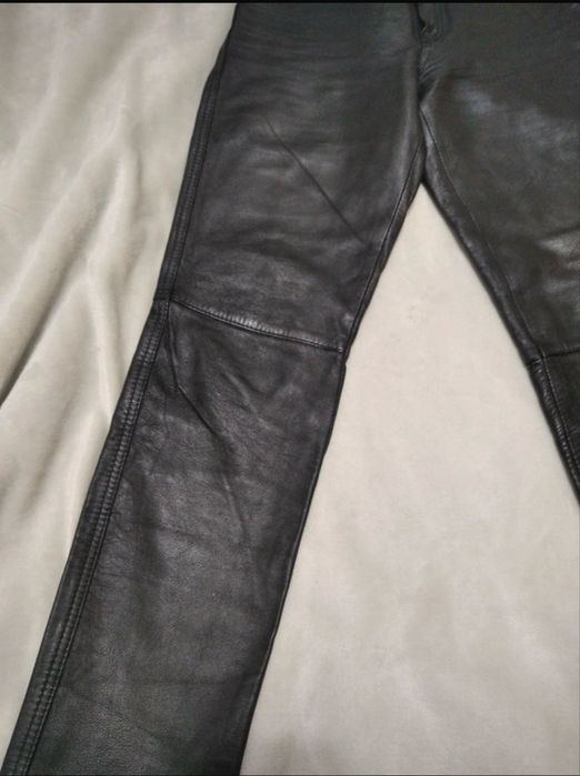 Pantaloni piele naturala