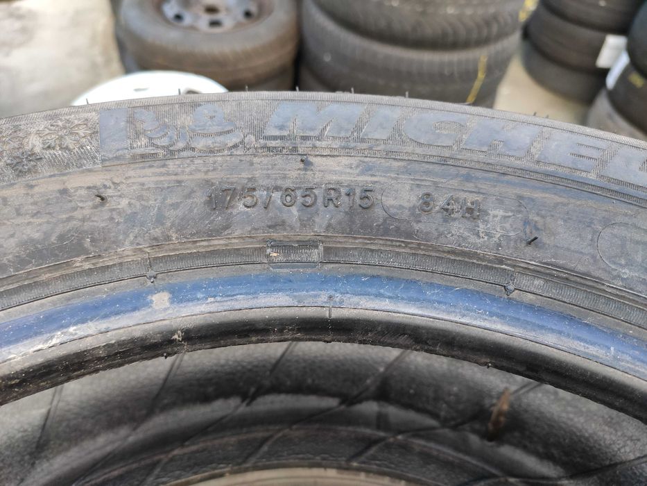 4бр Като нови зимни гуми 175 65 15 - Michelin