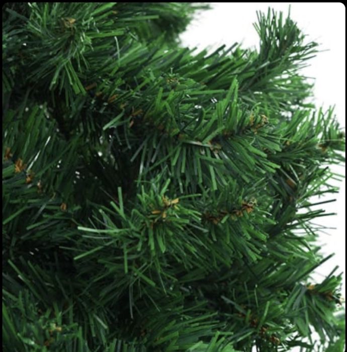 Vand Brad artificial 120 cm cu suport de plastic inclus