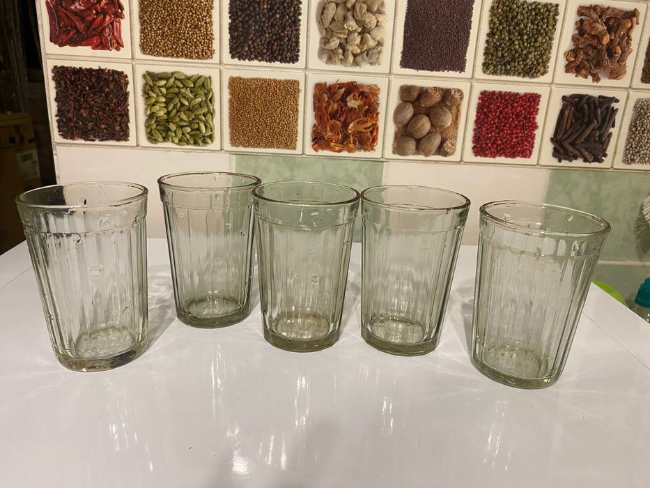 Стаканы стеклянные советские