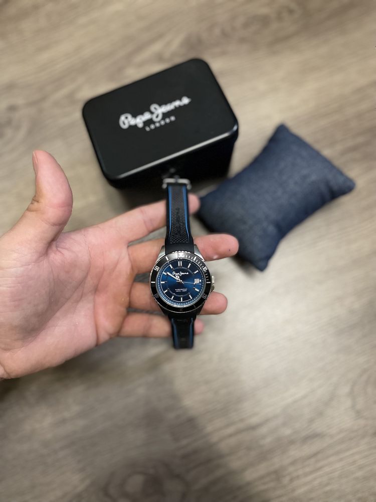 Pepe Jeans (43mm Blue) - Мъжки часовник