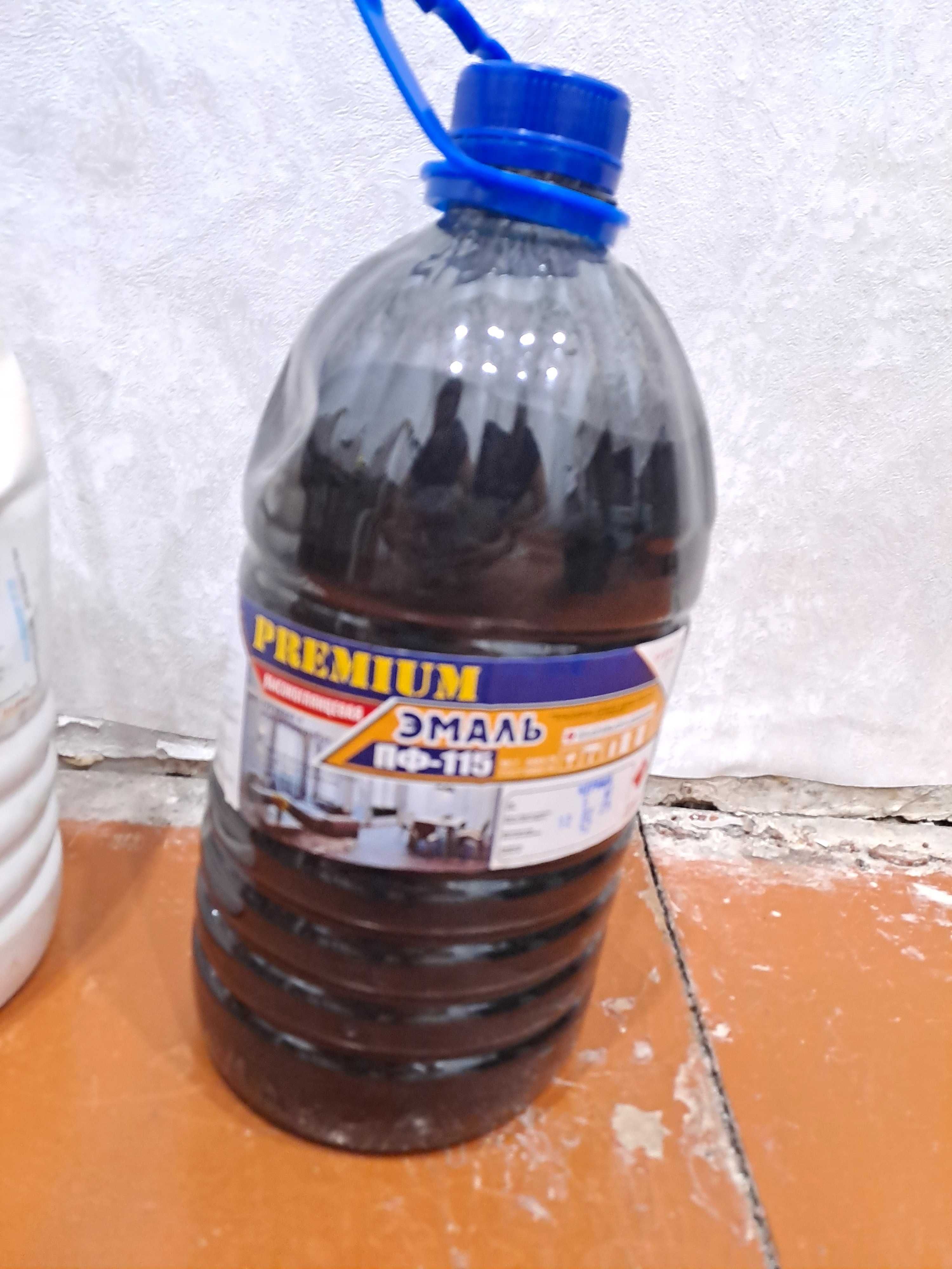 Продам краску черную и белую Эмаль ПФ 115