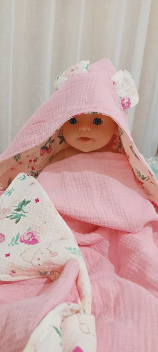 Ручная работа полотенце из муслина