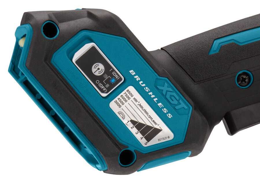 Гайковерт TW002GZ XGT 40V + Ъглошлайф с обороти GA023GZ XGT 40V Makita