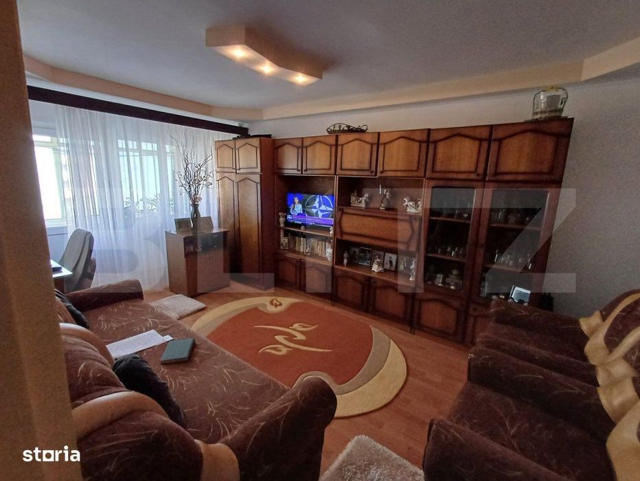 Apartament cu 2 camere, 51 mp, decomandat, zona Lic Ecaterina Teodoroi