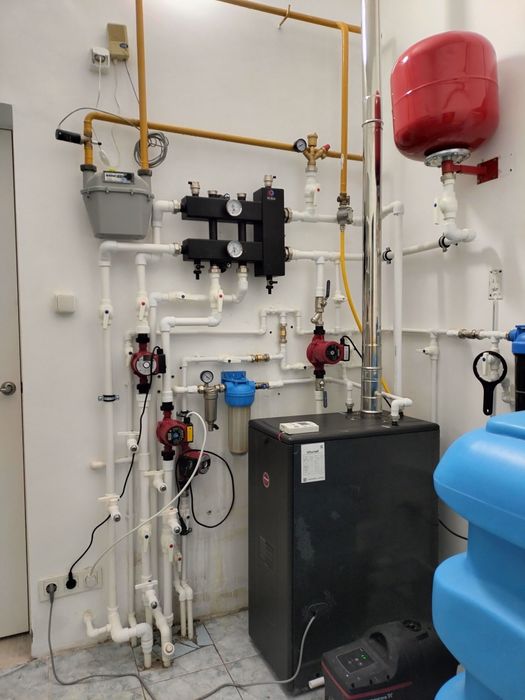 Сантехник услуги - Монтаж Систем Отопления под ключ