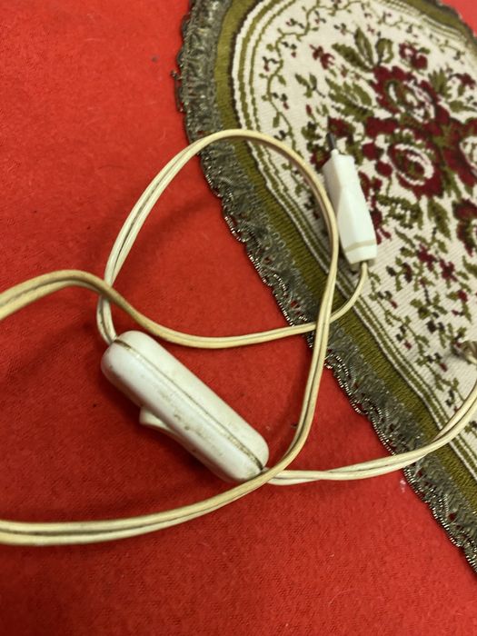 Настолна лампа месинг и оникс Италия 1960те години