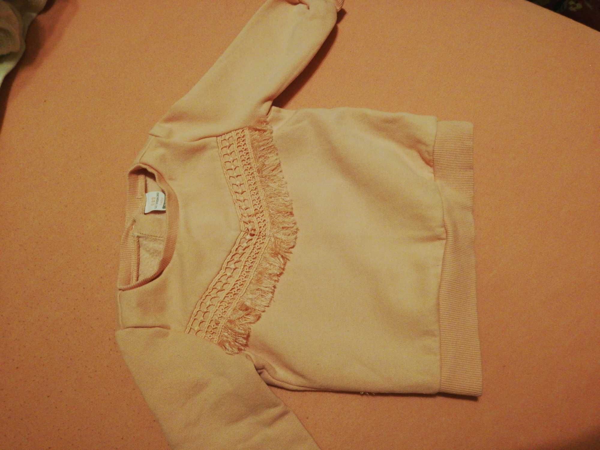 Плътни памучни блузки с дълъг ръкав различни цветове