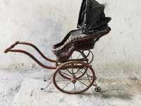 Страхотна много стара детска количка