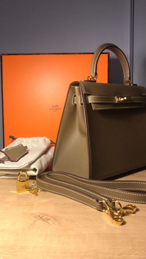 Продам сумку Hermes Kelly 25 Epsom