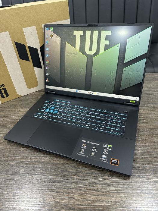 16-ядерный Ryzen 7 ноутбук, RTX 5060 8GB Asus Tuf Gaming A18