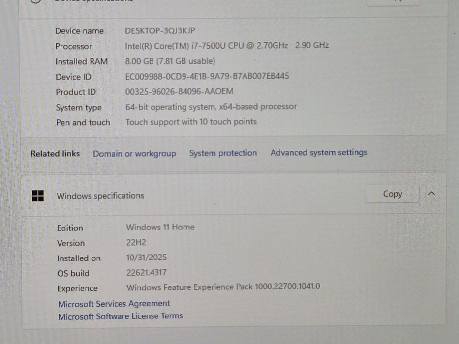 vand laptop 2 in 1 Touchscrren Lenovo Yoga 710.14"FH.i7.8 Gb.Ssd 256Gb