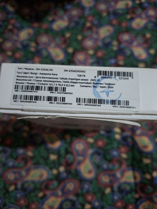 samsung A35 8/128 gb yangi xali