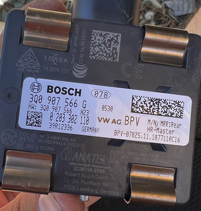 Set module side assist RADAR VW Arteon PASSAT 3Q0907566G 3Q0907590G