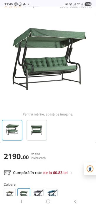 Vand balansoar gradina Maestro NOU