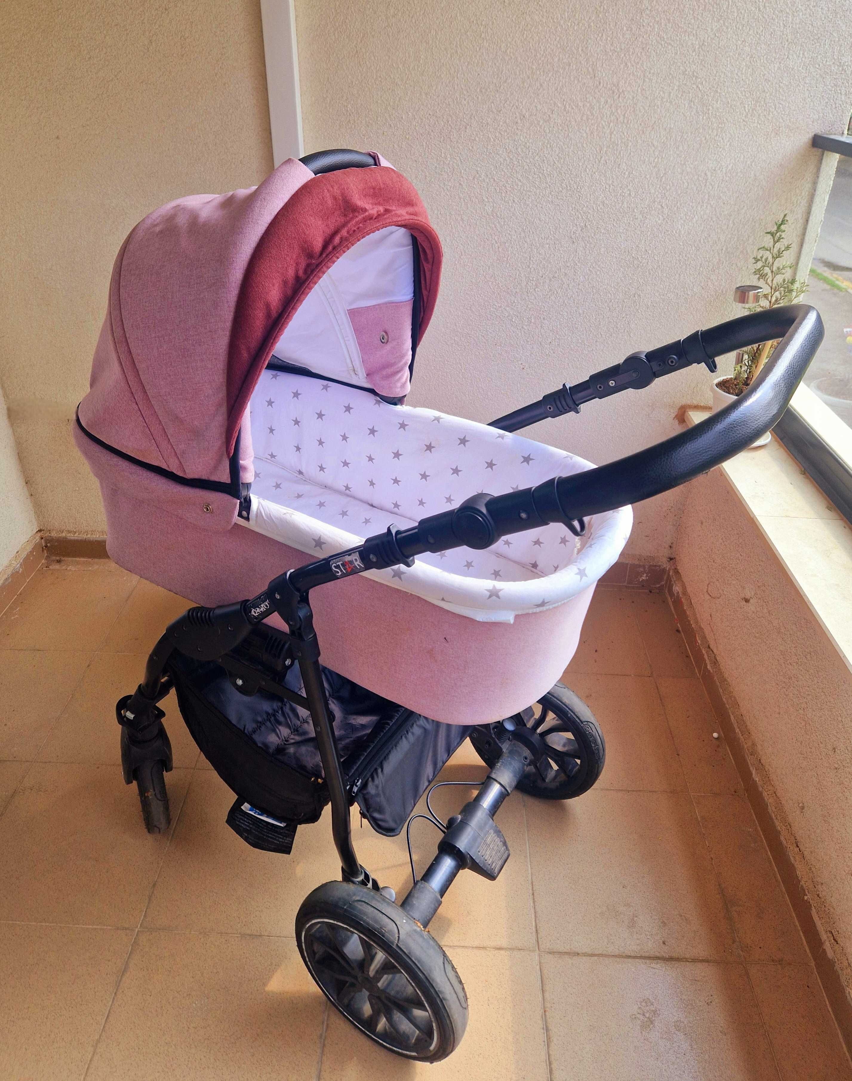 Бебешка количка STAR DULCE 3 в 1