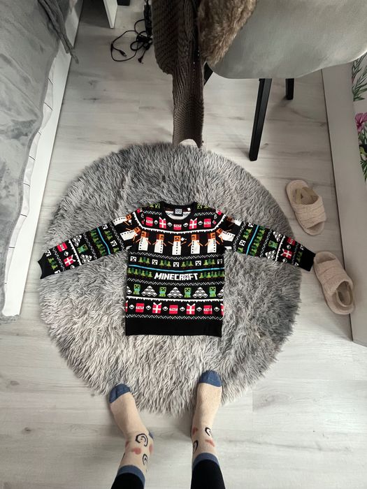 Зимна ватирана блуза Minecraft