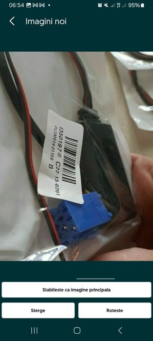 Bluetooth conexiune auxiliar adaptor aux cablu 8 pini audi Skoda seat