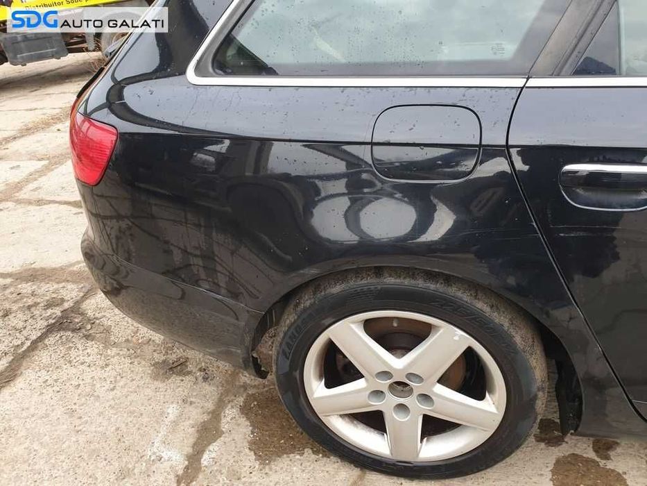 Aripa Caroserie Taiata Dreapta Spate Audi A6 C6 Avant Break Combi 2005 - 2008 Culoare LZ9Y