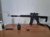 Pusca automata cu luneta M4 de la CYMA upgradata 1.6 j Airsoft