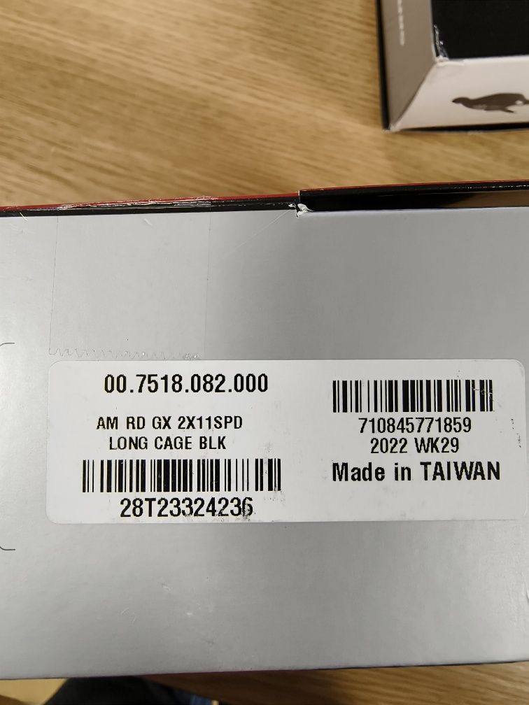 Нов заден дерайльор Sram GX 2x11sp