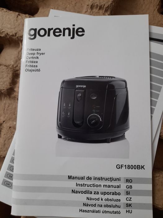 Vand fritioza Gorenje nou