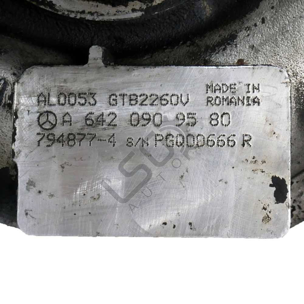 Турбо Mercedes-Benz C-Class 204 (W/S/C) 2007-2014 ID: 145466