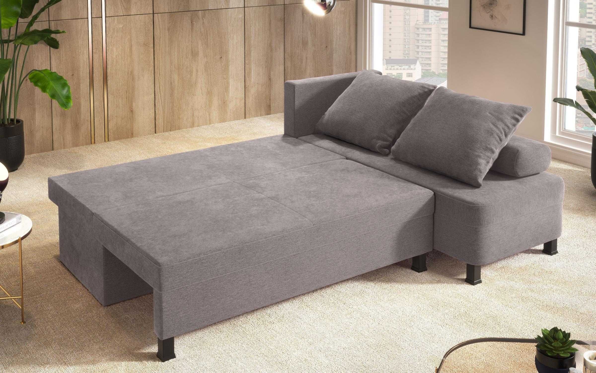 coltar  extensibil , gri , dimensiuni: L220 B159 H75-83 сm