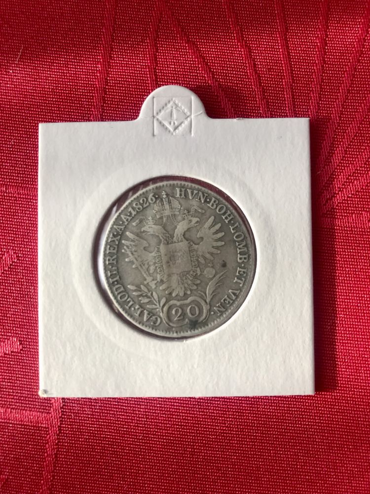 Moneda Argint 20 Kreuzer, kreutzer