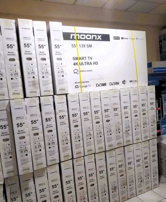 Телевизор MoonX 4K Full HD в Ташкенте 40-разных брендов есть