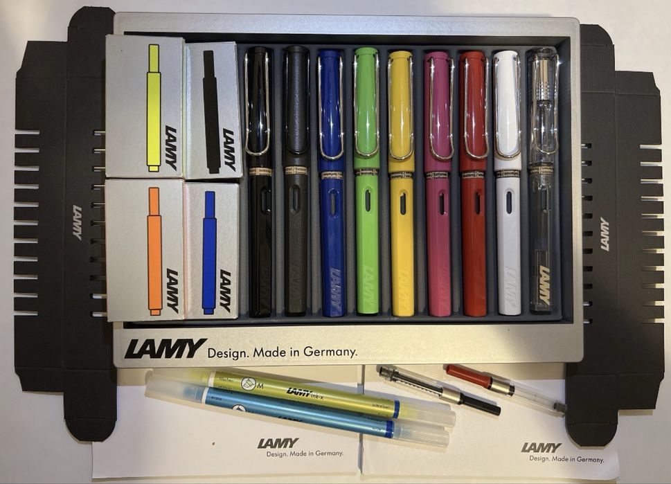 Lamy Stilou, Pix, Safari, Al Star, made in Germany