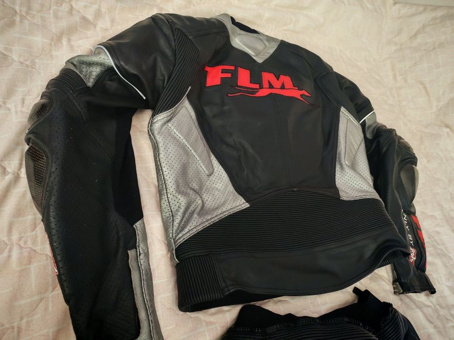 Кожен мото екип FLM размер 56