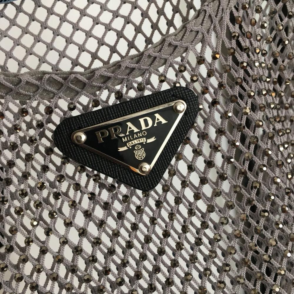 Prada дамски топ crop top S,M