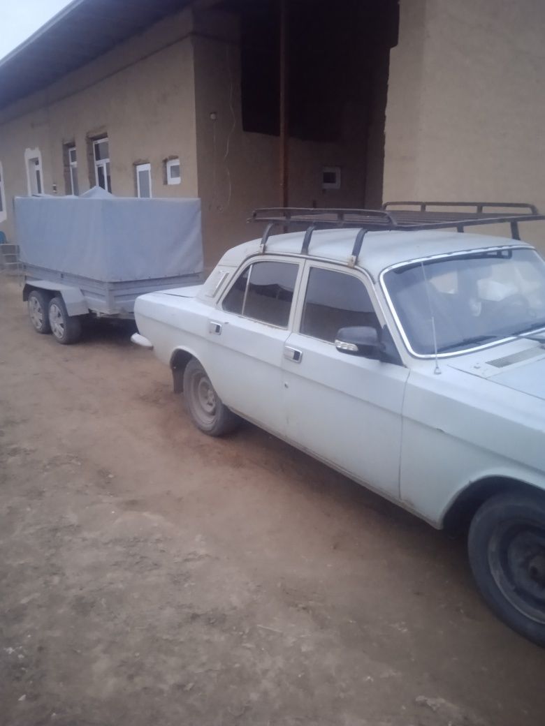 Gaz volga 2410 sotiladi pritsep bilan