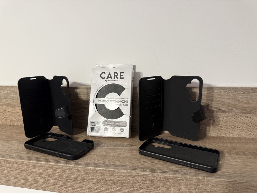 Husa din piele 2 in 1 Care by PanzerGlass pentru iPhone 16