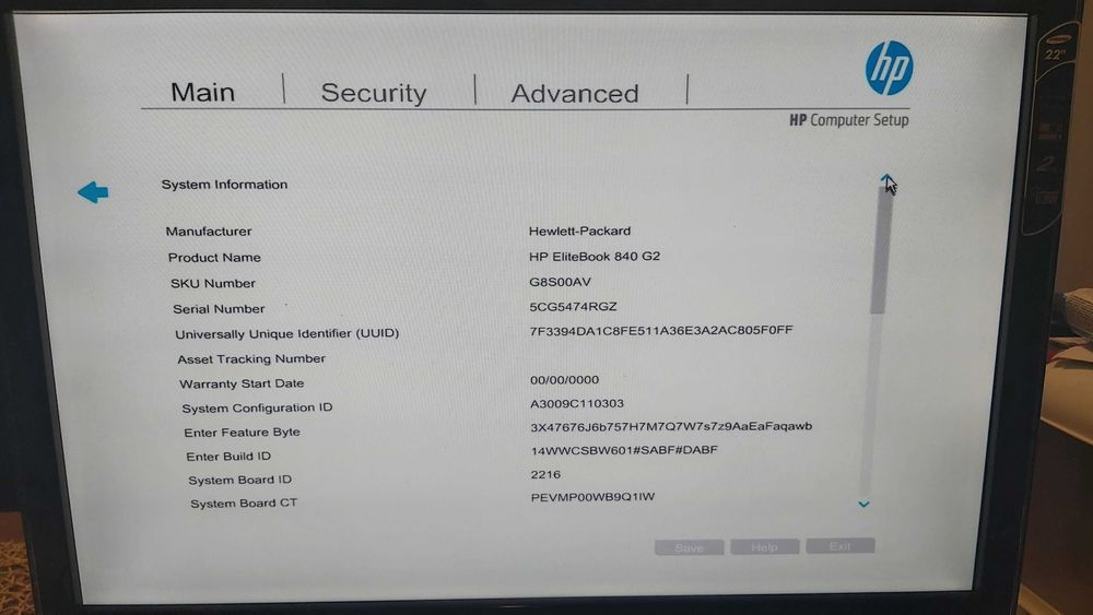 Vând  HP EliteBook 840 G2 i5 tastatura iluminata incomplet