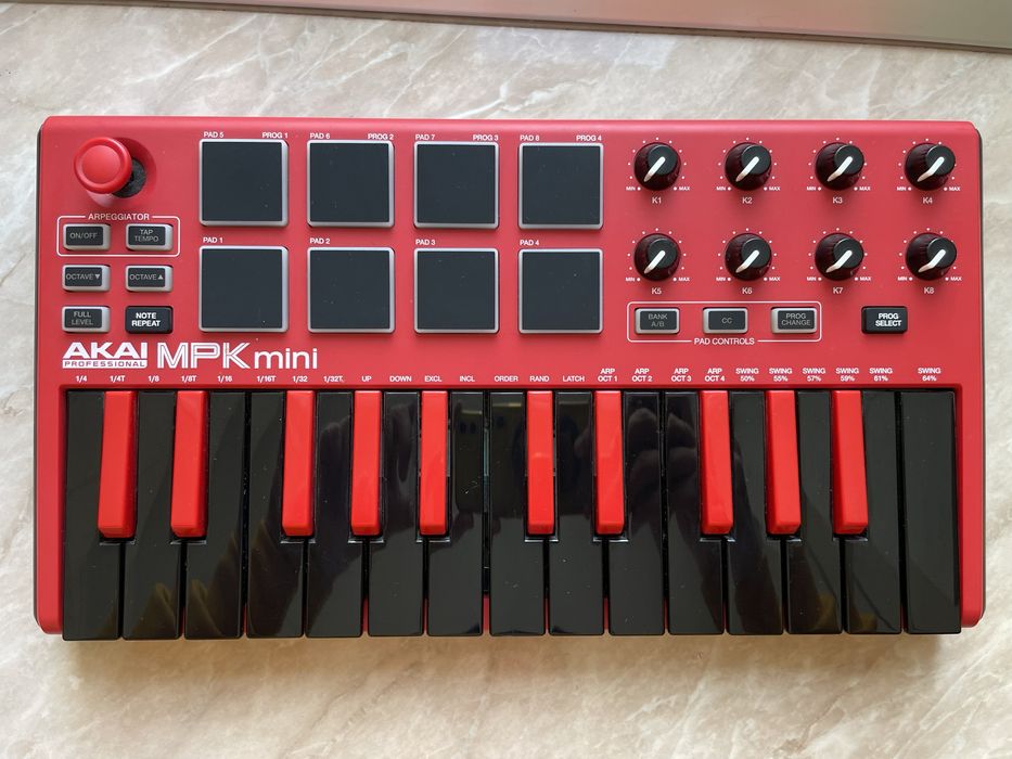 Akai MPK Mini Mk2 Limited Edition (Red)