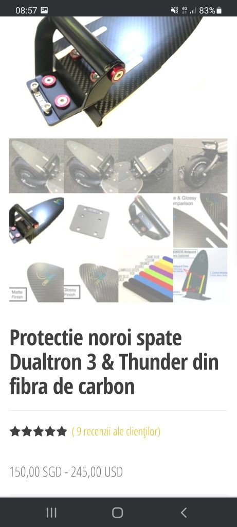 Vand Super Trotineta Dualtron Thunder Top IEFTINA