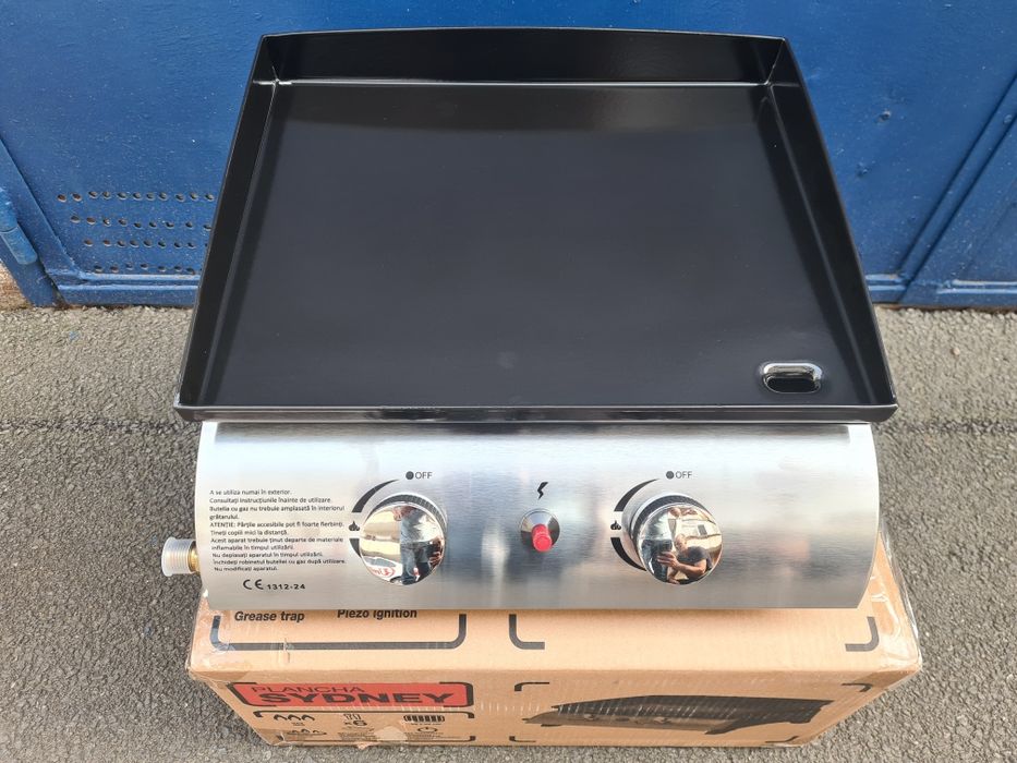 Plita gaz , plancha gaz NOUA , plita pentru prajit