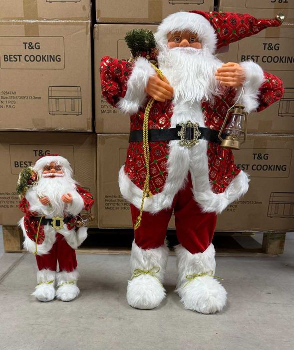 Веселия Дядо Коледа в три размера 50/70/90см поръчай сега цени от29,99