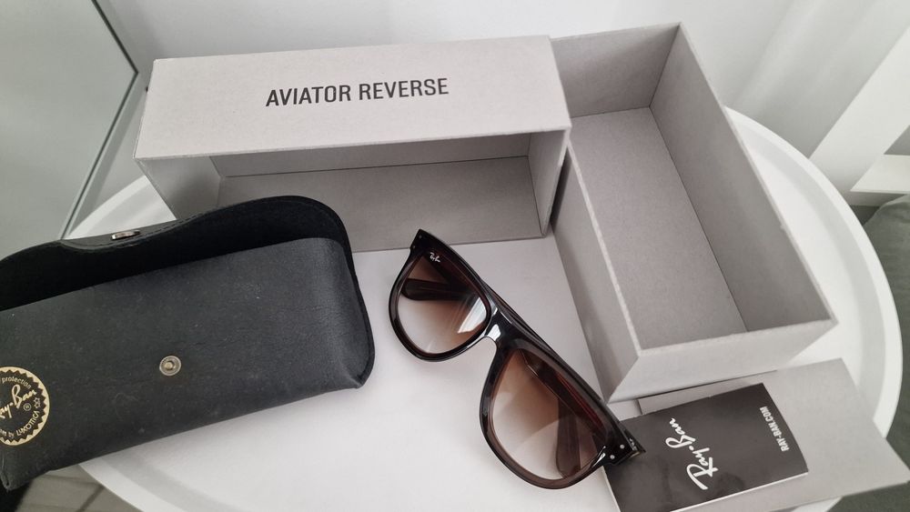 Ray Ban aviator/wayfarer reverse