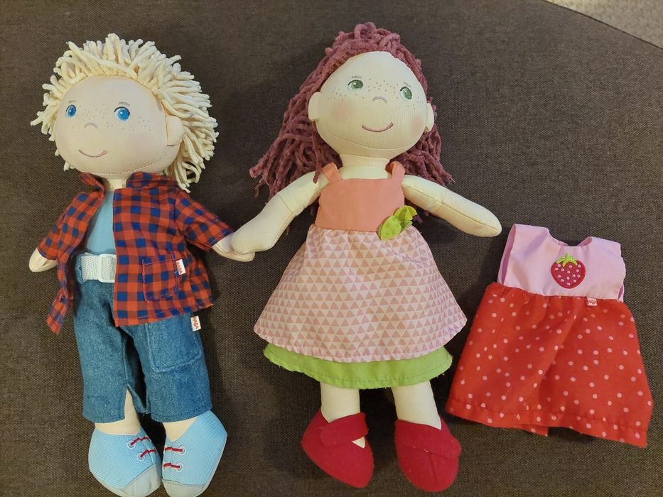 Set doua papusi textile HABA