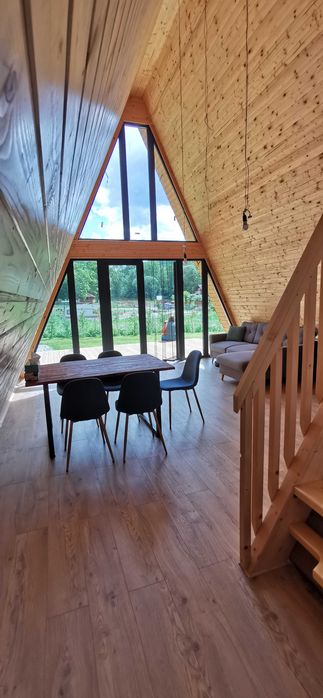 Cabana A-frame Off-Grid în Rimetea