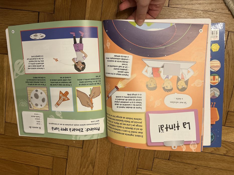 Set 2 cărți pentru copii educative STEM