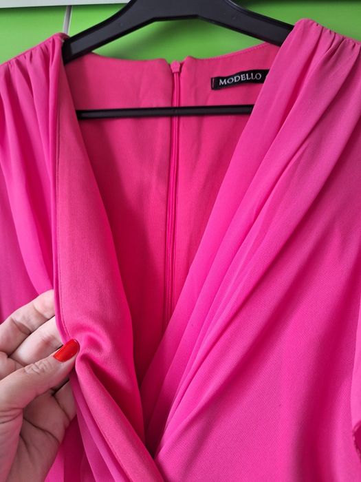 Rochie roz fuchsia mărimea L-XL