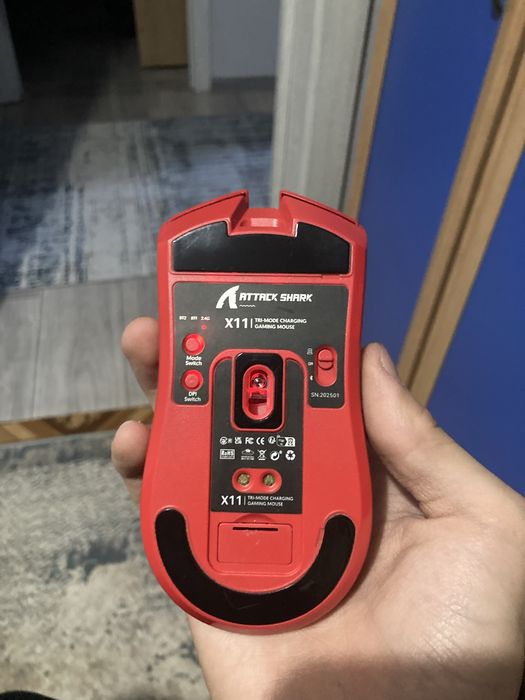 Attack shark x11 red