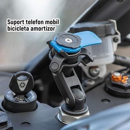 Amortizor adaptor antivibratii suport quad lock bicicleta motocicleta