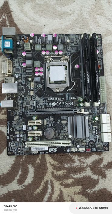 Продам мат плату с 16гб ОЗУ ддр3