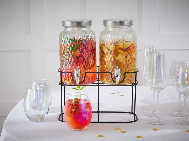 НОВИ! Комплект 2 броя диспенсър за напитки