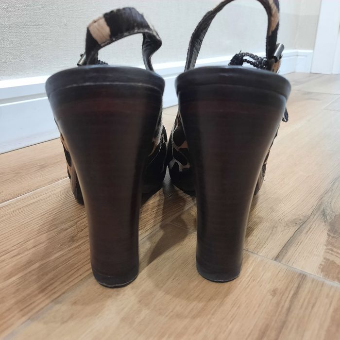 Кожени леопардови сандали MICHAEL KORS 39ти номер/9М